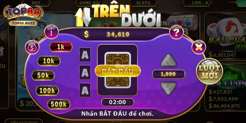 trên dưới top88